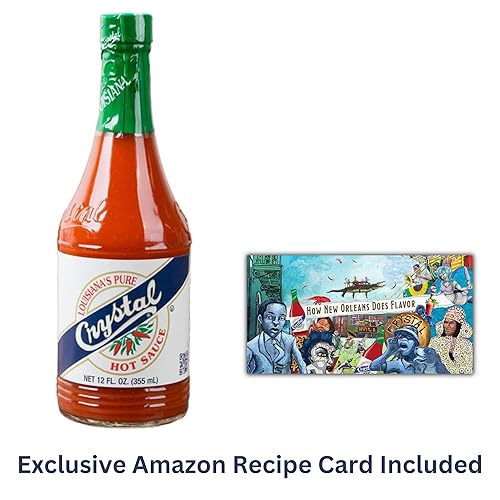 Miniatura 2 de Crystal Hot Sauce Louisianas Pure Salsa picante 12oz