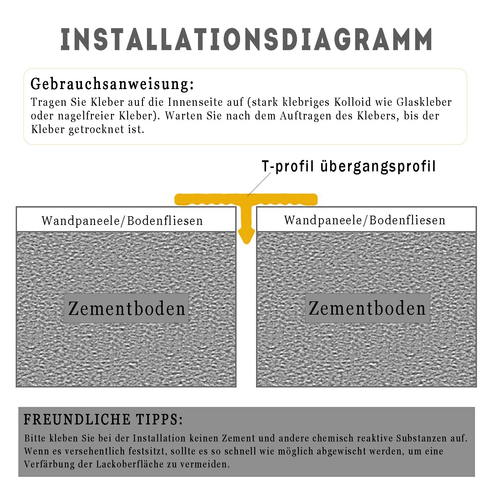 Strisce Di Transizione In Alluminio Autoadesive, Profilo A T, 3 Pezzi Da 100 Cm, Per Coprire Dislivelli Tra Pavimenti Diversi