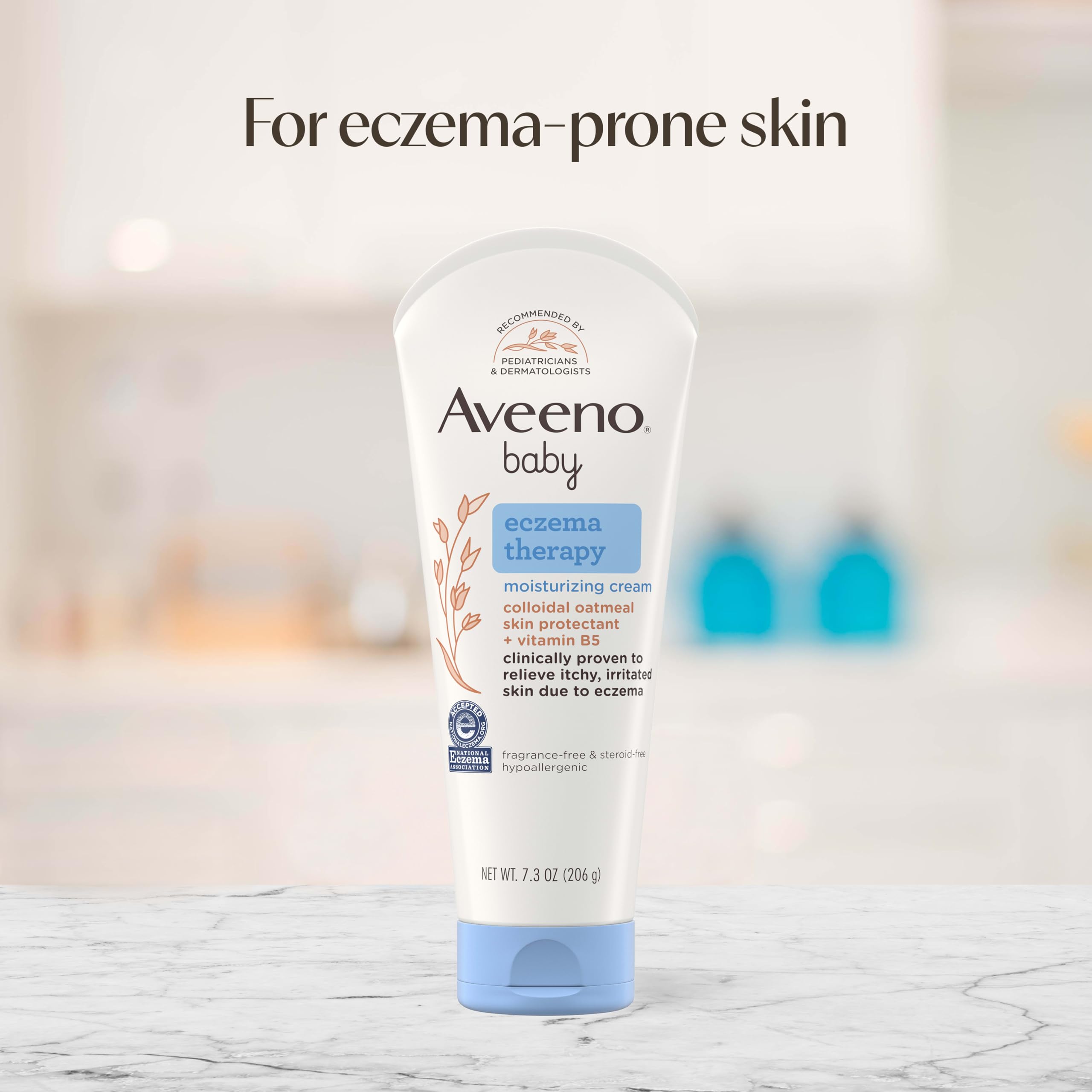 Aveeno Baby Eczema Therapy Moisturizing Cream for Dry, Itchy Skin, 7.3 oz — Amazon image 5