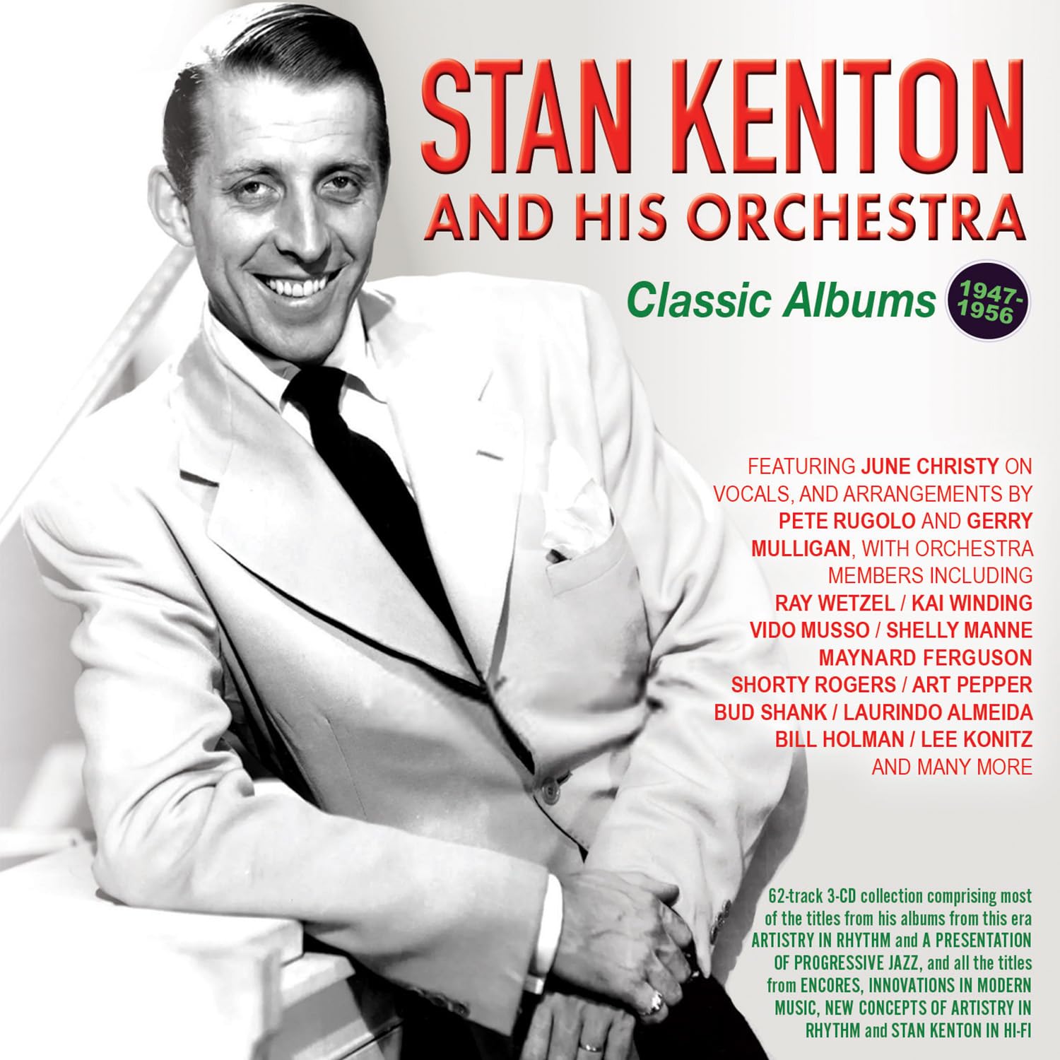 Stan Kenton & His Orchestra Classic Albums 1947-56 CD New 824046915728