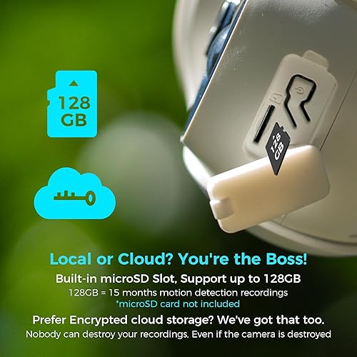 Miniatura 3 de SOVMIKU Vicohome - Cámara de seguridad solar AI 2K inalámbrica para exteriores y timbre, audio bidireccional, detección de movimiento, vista de 360,