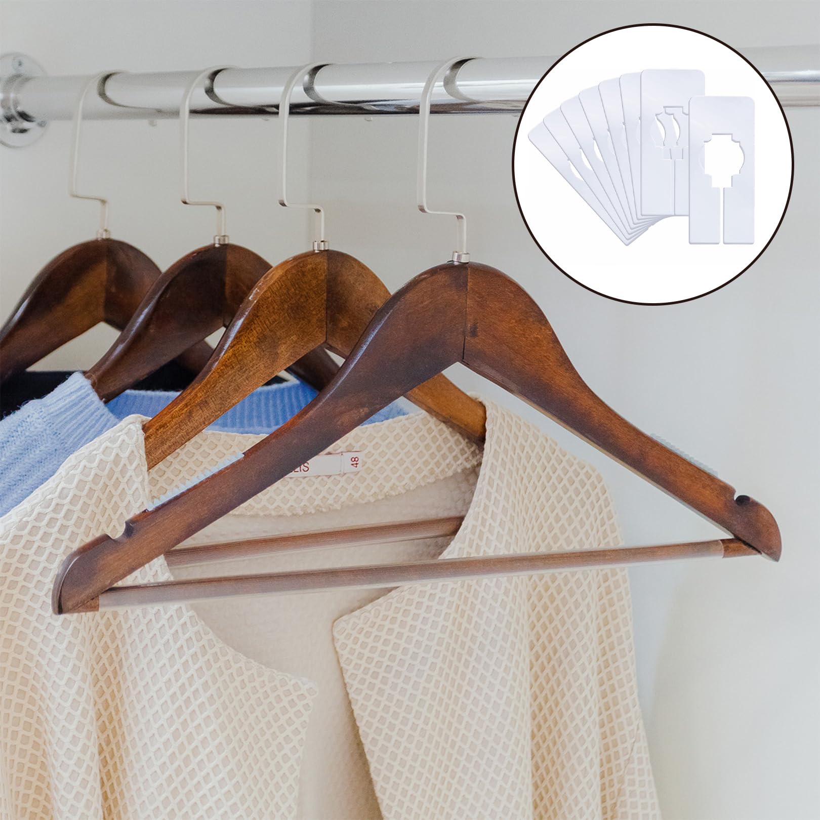 30 Séparateurs De Placard Pour Suspendre Des Séparateurs De Taille De