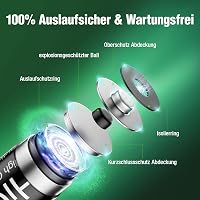 HiQuick AAA Ni-MH 1100 mAh Újratölthető Elemek 8db Csomag 5