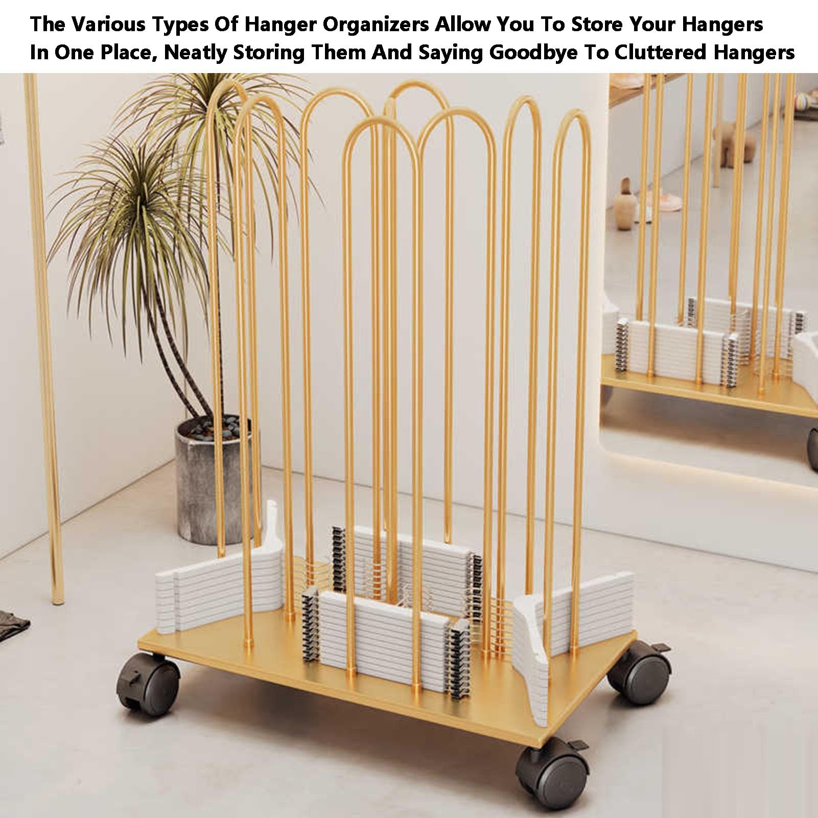Metalowy wieszak organizer - stojący wózek do przechowywania odzieży, łatwy do przenoszenia do sypialni, pralni i przestrzeni handlowych - stylowy czarny design