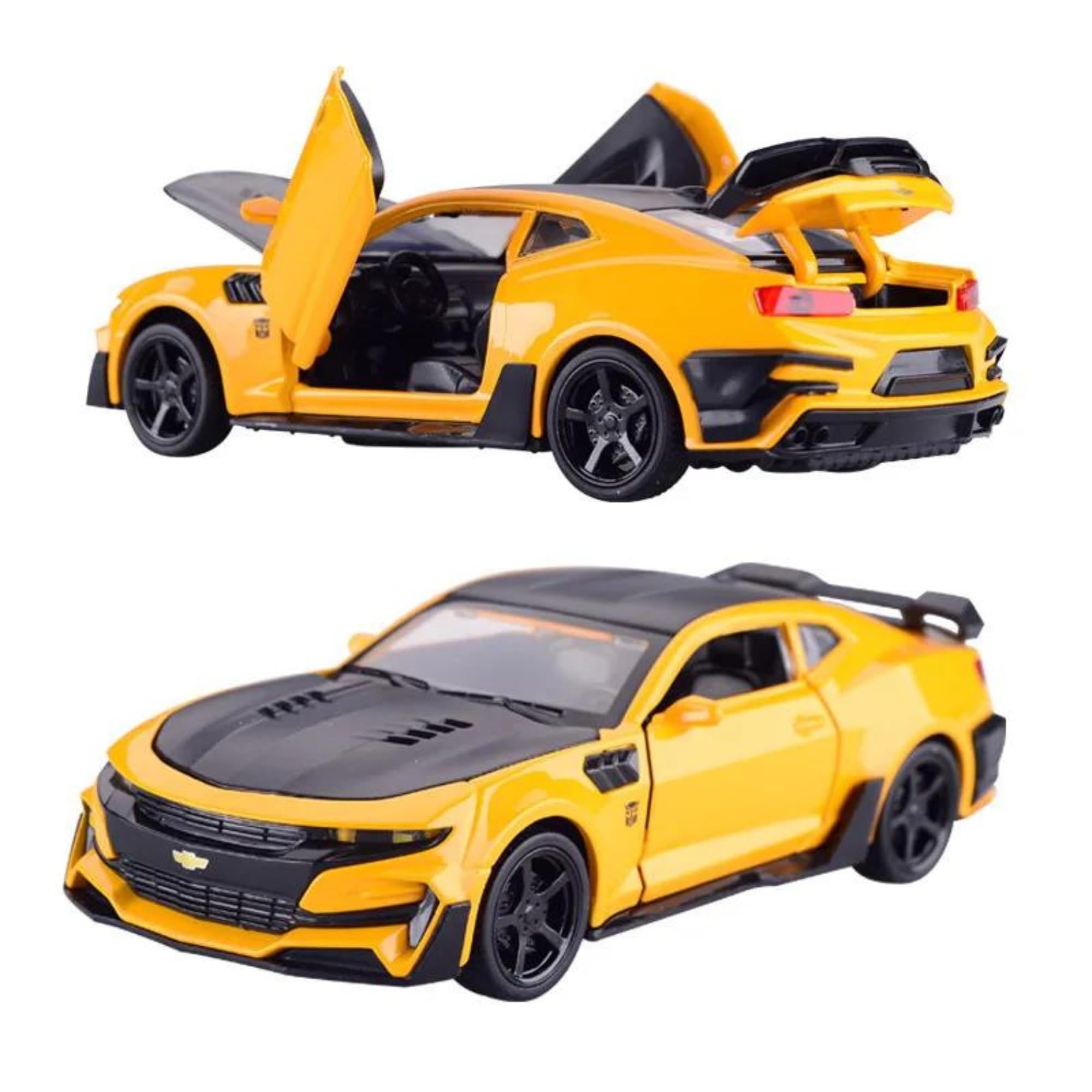 POLKA Die Cast Metal Car Toys for Kids, Exclusive Chevrolet Camaro 1:32 Scale Model Car, Pull Back Car Toys for Kids with Open Doors & Light, Alloy Metal Cars for Boys 5-8 (Colors as per Stock) (B0D6Z14XRS) Amazon Price History, Amazon Price Tracker