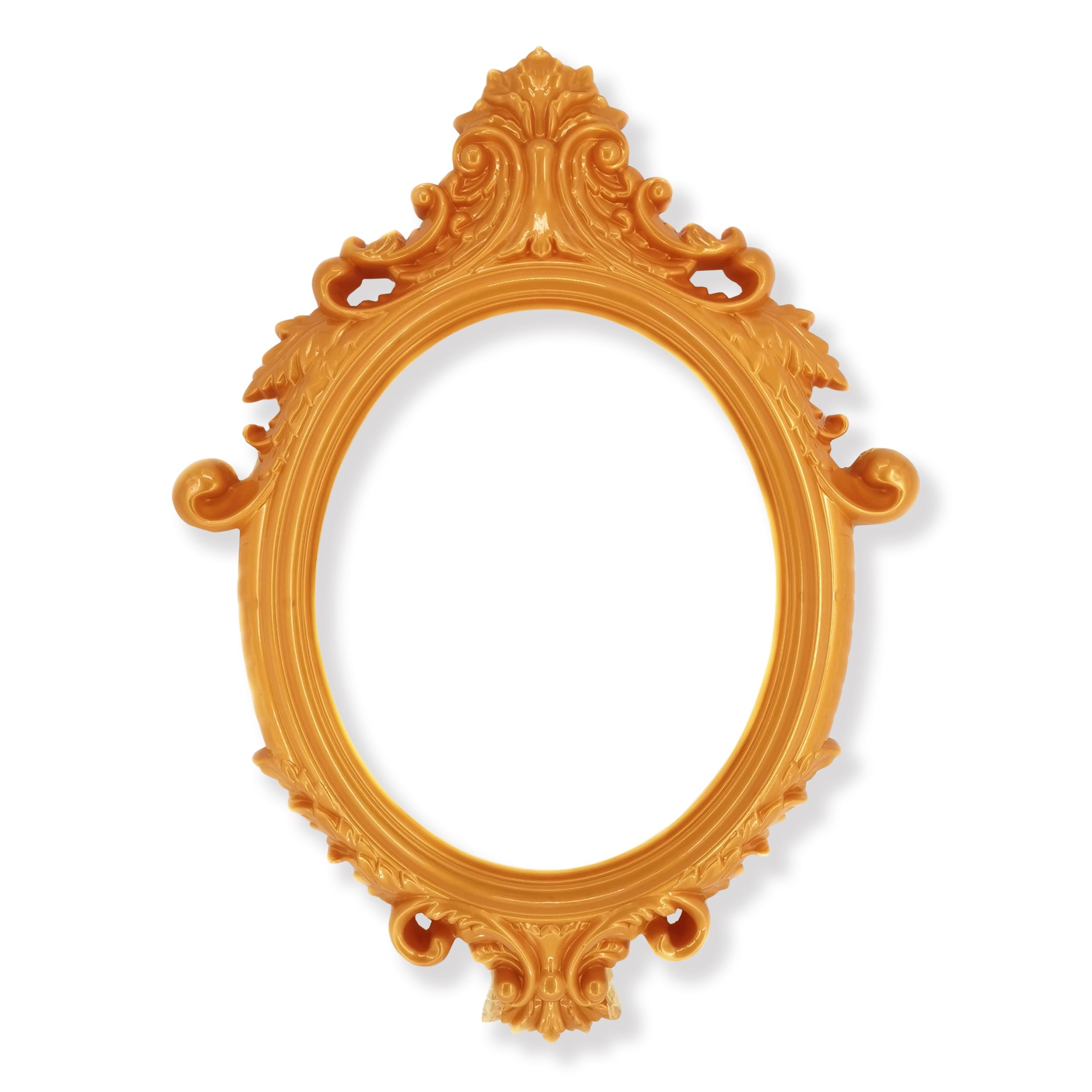 Pohotobooth Props Ltd Gold Selfie Posing Frame Photo Booth Prop Hen Wedding Party ( Large Oval)