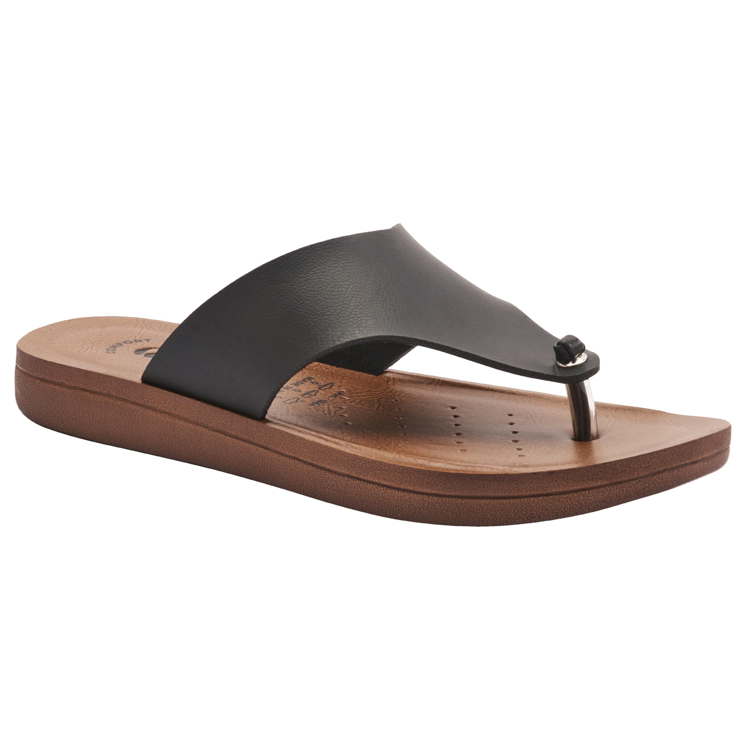 Ultra Comfort Flat Slippers for Women| Cushioned Footbed | Anti Skid, Flexible & Lightweight | Stylish Thong Slip-On Flats for Girls | Ideal for Party, Ethnic & Daily wear-image-41