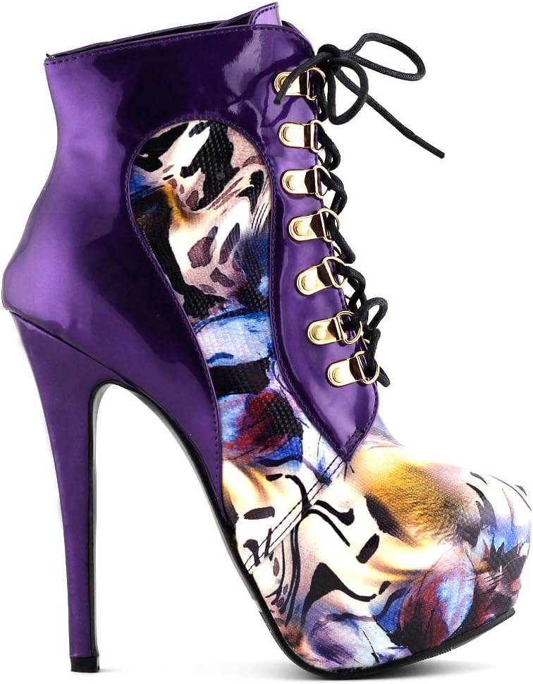 Show Story Purple Classic 6" 6 inch Designer Cute Highest Shoes,LF80831PP39,8US,Purple