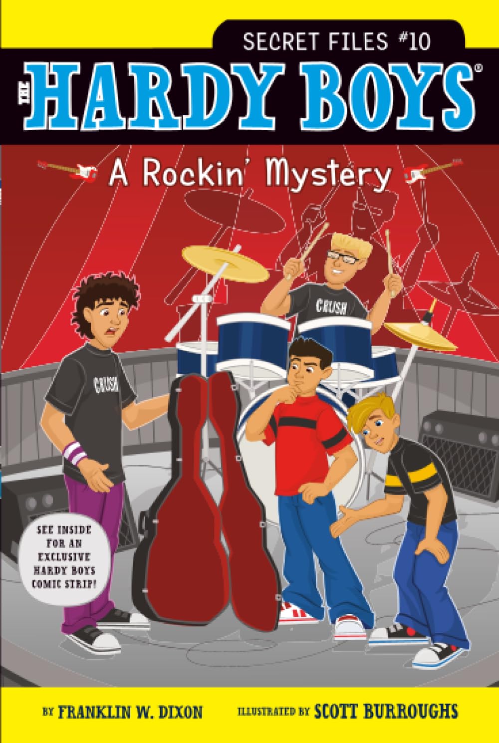A Rockin' Mystery: Volume 10 (Hardy Boys: The Secret Files)
