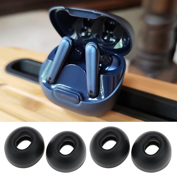 Create idea Silicone Ear Tips, 6 Pairs, L M S Size