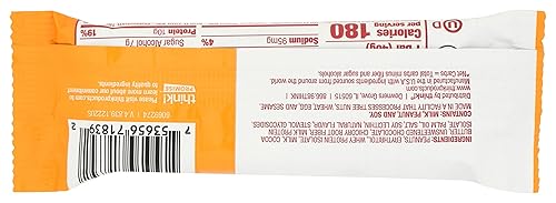 Miniatura 2 de Think! Barra de proteínas Keto con pastel de mantequilla de maní y chocolate, 1.41 onzas