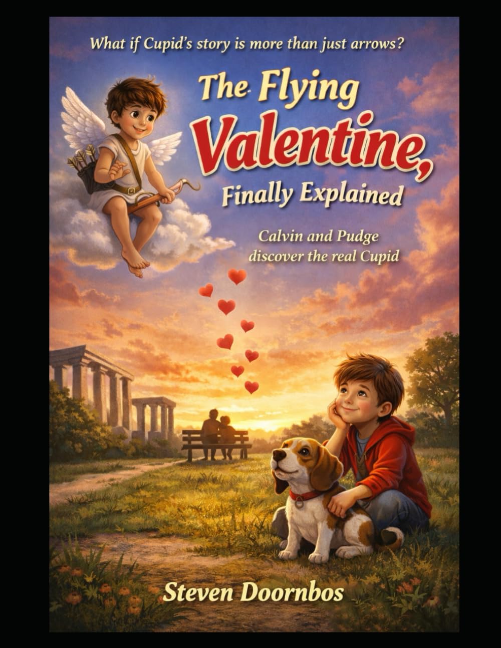 Calvin and Pudge and The Flying Valentine. What if Cupid's story is more than just arrows?: The flying valentine finally explained as Calvin and Pudge discover the real Cupid