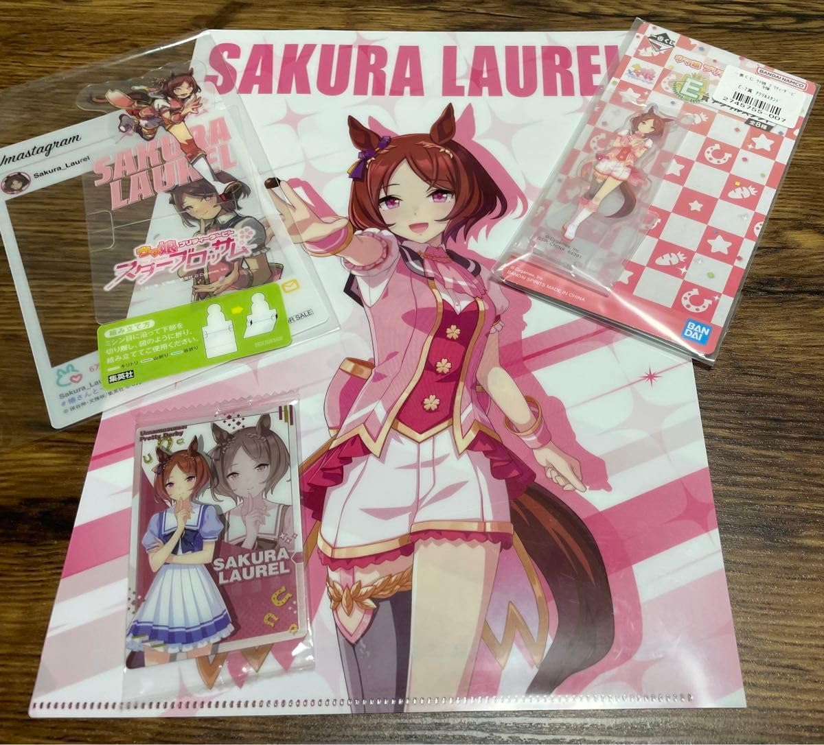 Amazon.co.jp: ウマ娘 サクラローレル 5点セット クリアファイル 