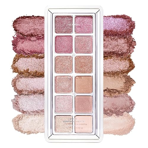 glow anime eyeshadow palette #fullmoon | 12‑color high‑pigment multi‑finish palette