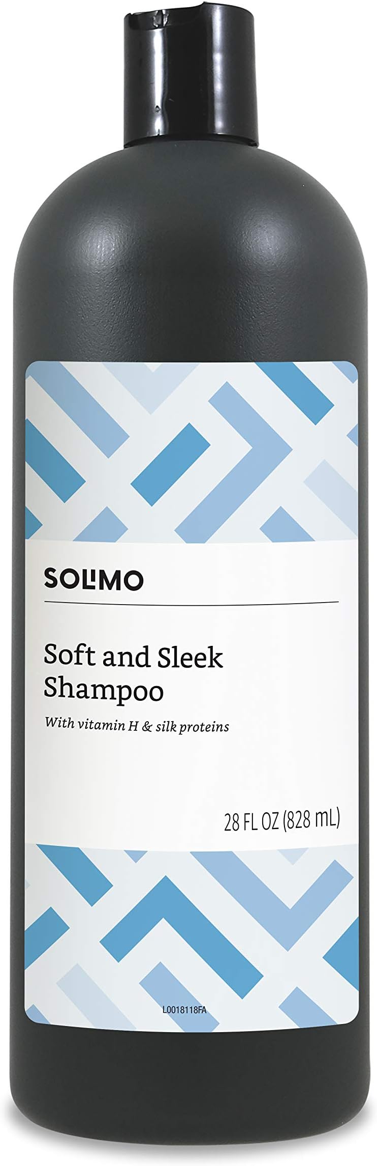 Amazon Brand - Solimo Soft & Sleek Shampoo, 28 Fluid Ounce