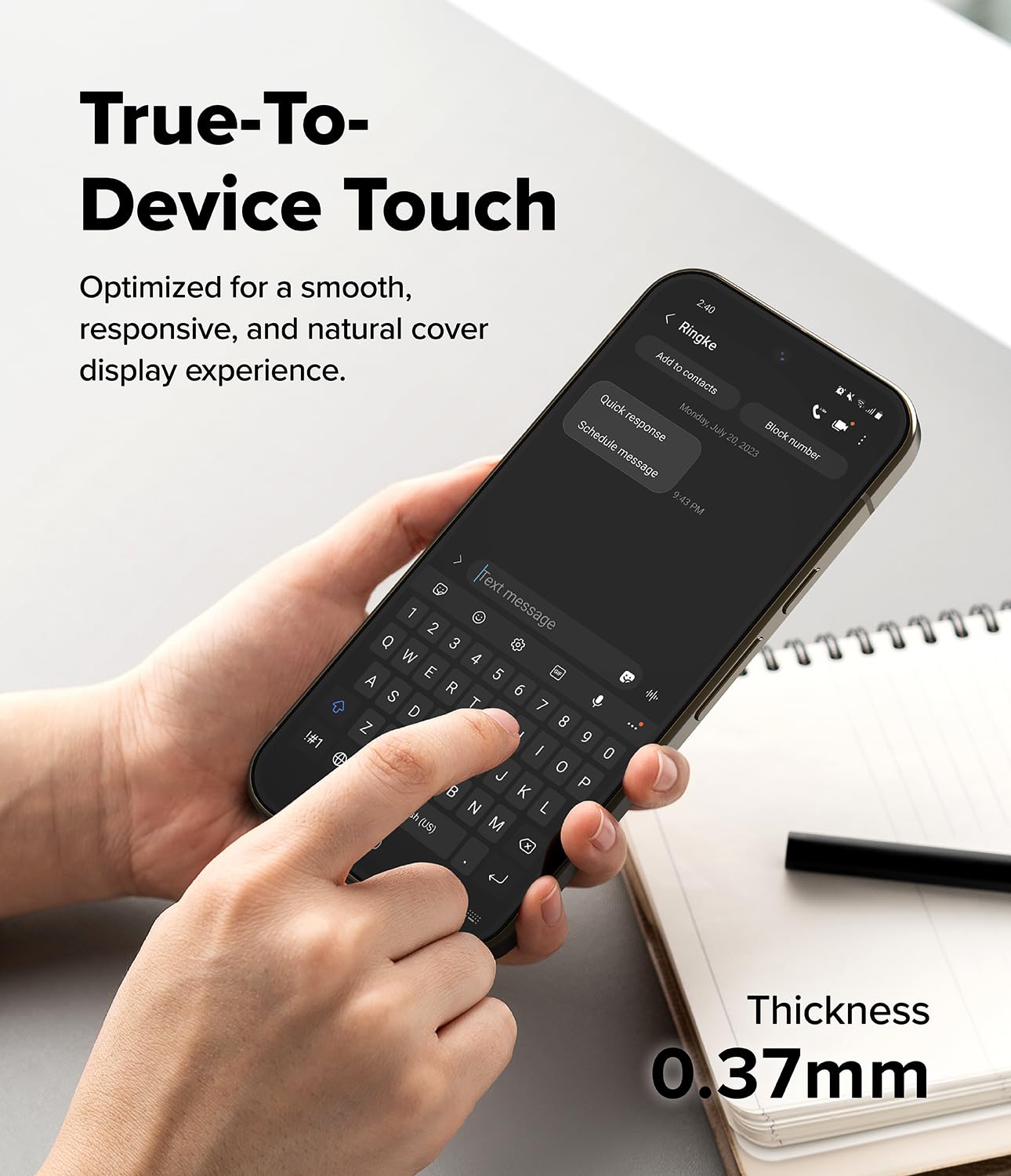 Ringke Funda y Protector Pantalla para Pixel 11 [Onyx Magnetic]