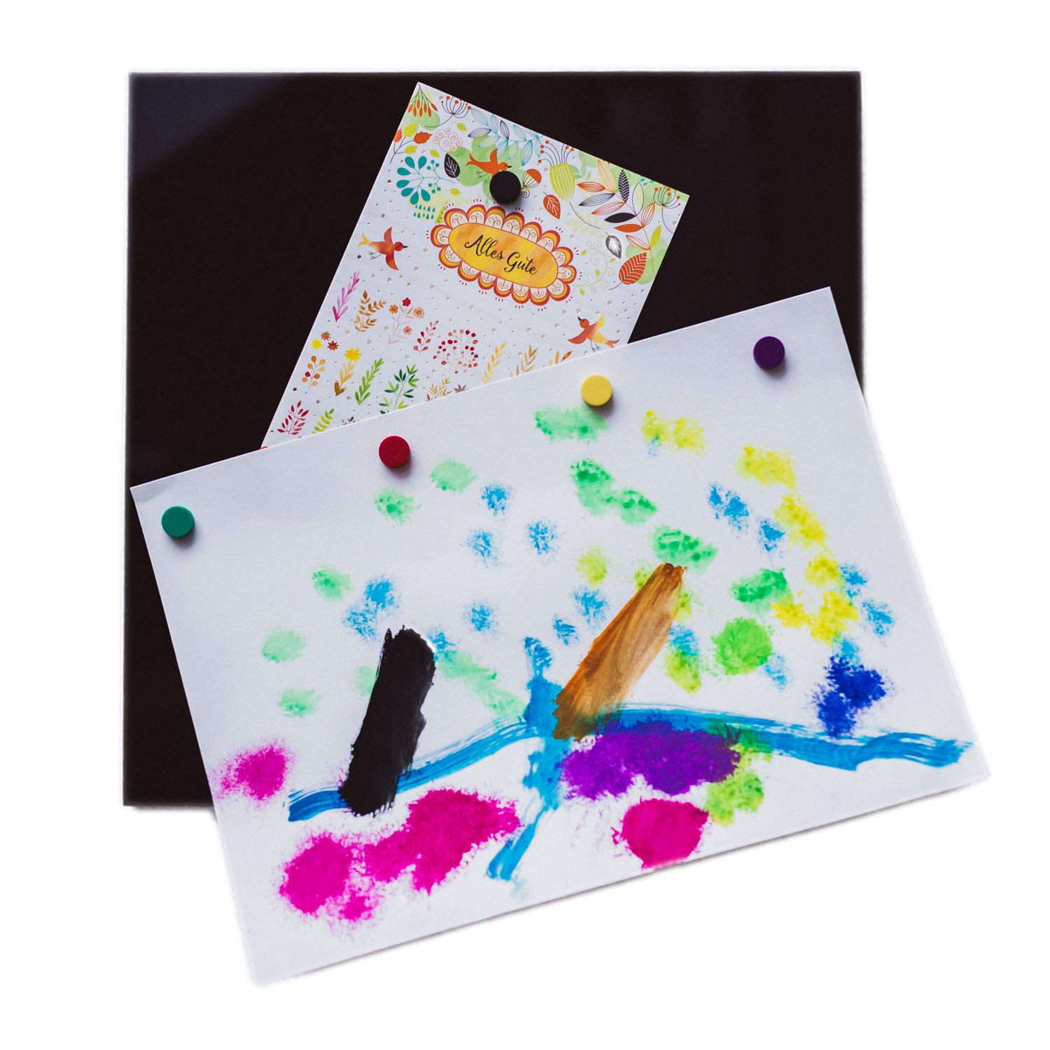 Magnetastico - 10 Starke Neodym Magnete In Weiß, 12x6 Mm - Perfekt Für Kühlschrank, Whiteboard & Glas