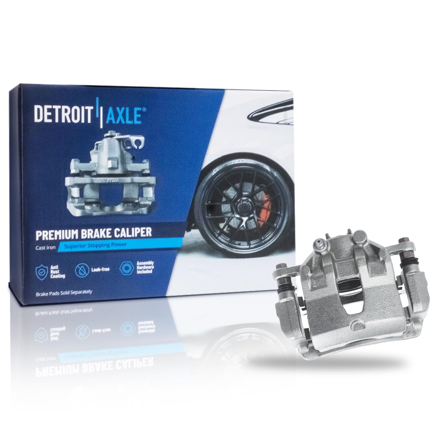 Detroit Axle - Front Right Brake Caliper for 2012-2017 Hyundai Accent