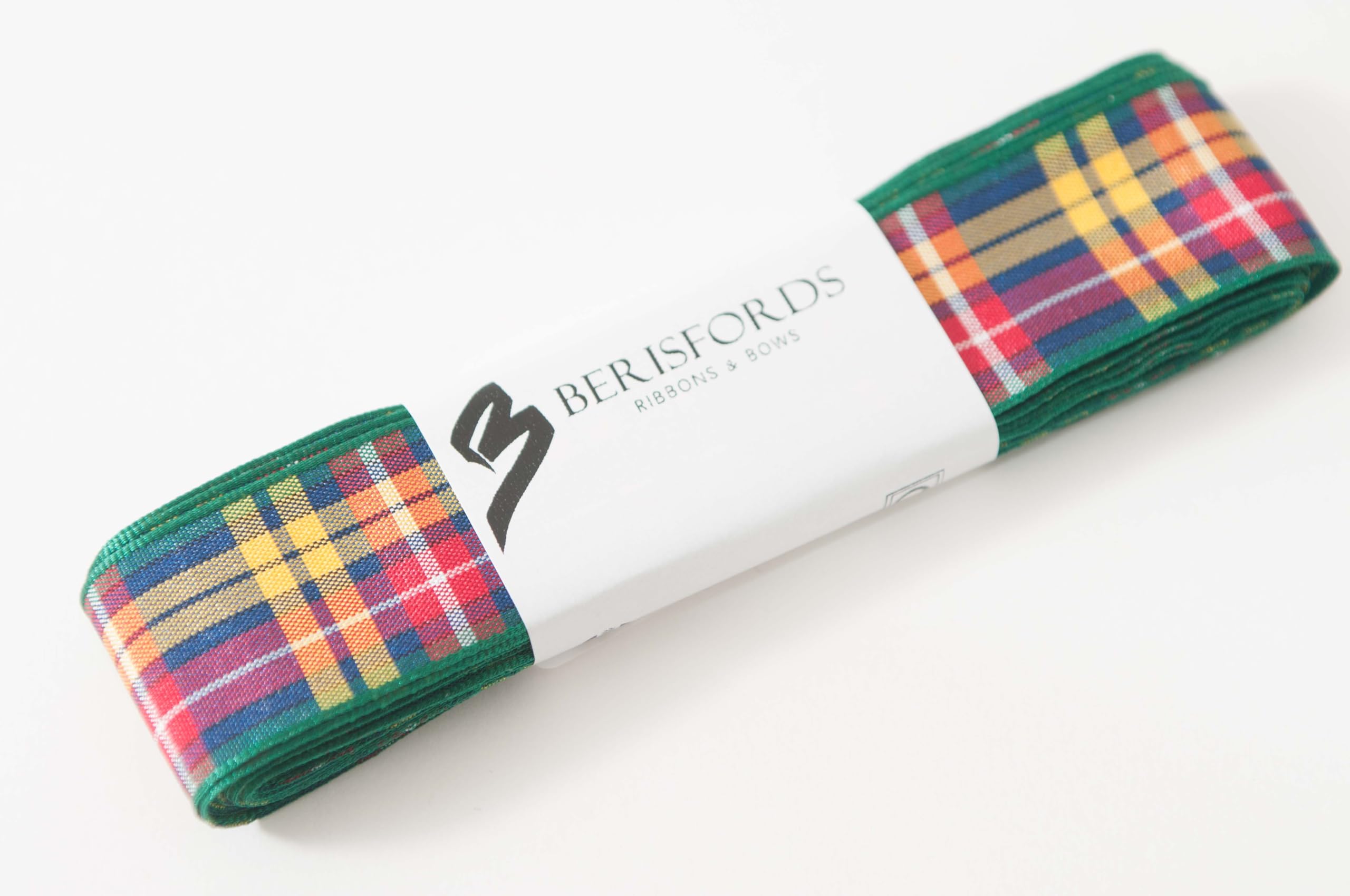Berisfords Buchanan Tartan Ribbon Pack - 25 Mm - 1 X 5 Metres