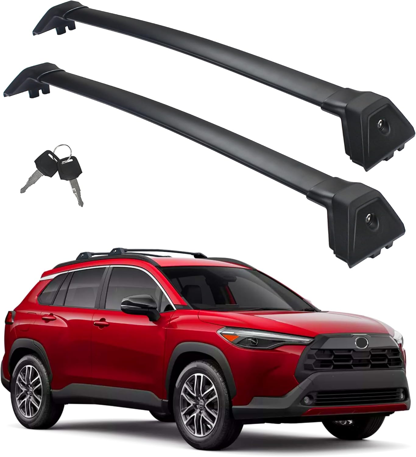 Autekcomma Heavy Duty Roof Rack Crossbars for Toyota Corolla Cross (2023–2026)