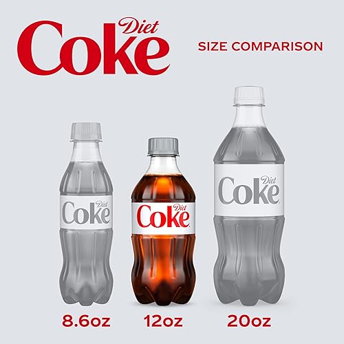Miniatura 6 de Diet Coke, Refresco de soda, 12 oz (paquete de 8)