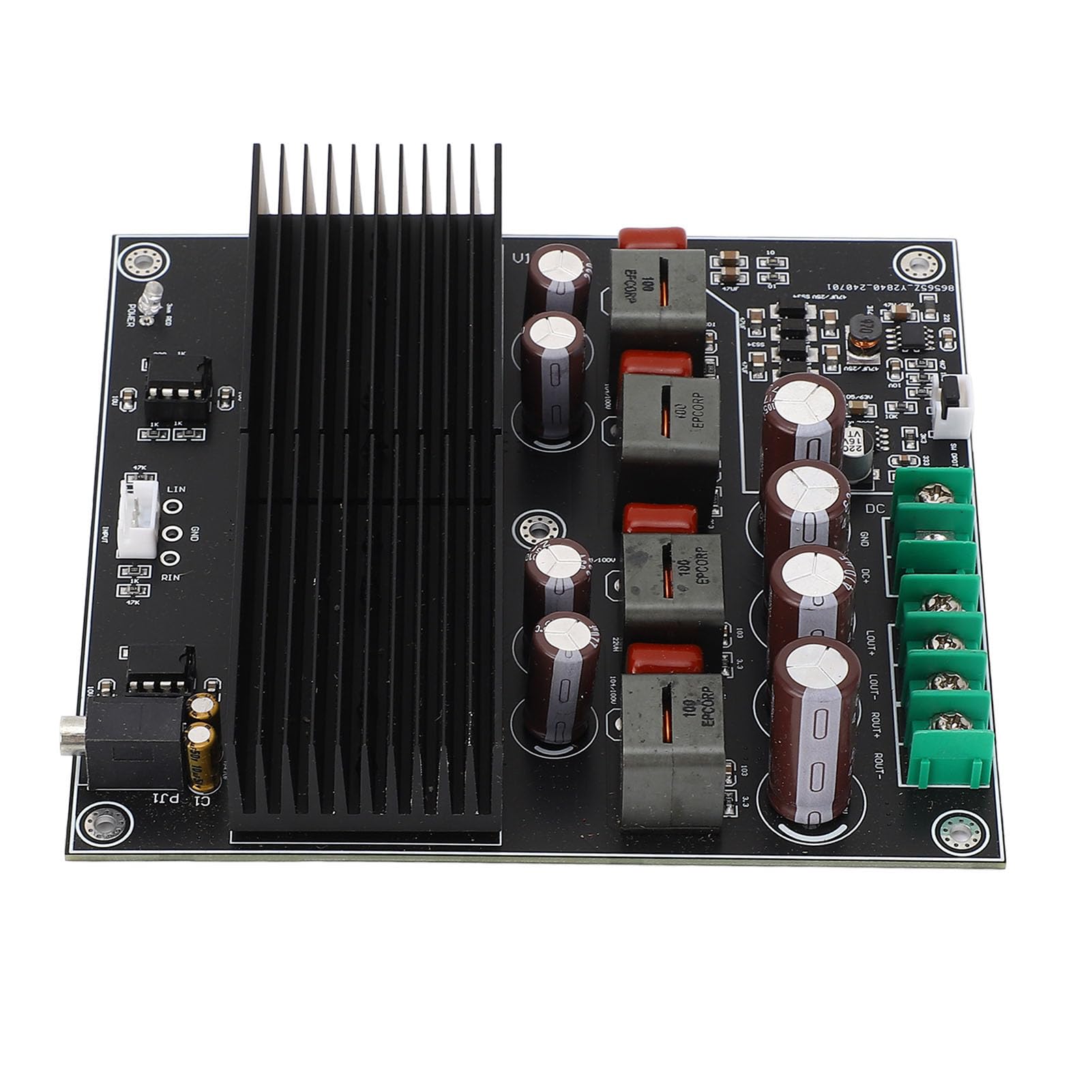 Scheda Amplificatore di Potenza Classe D TPA3255 a 2 Canali 600W+600W, Modulo Amplificatore Audio Digitale per Varie Apparecchiature Audio