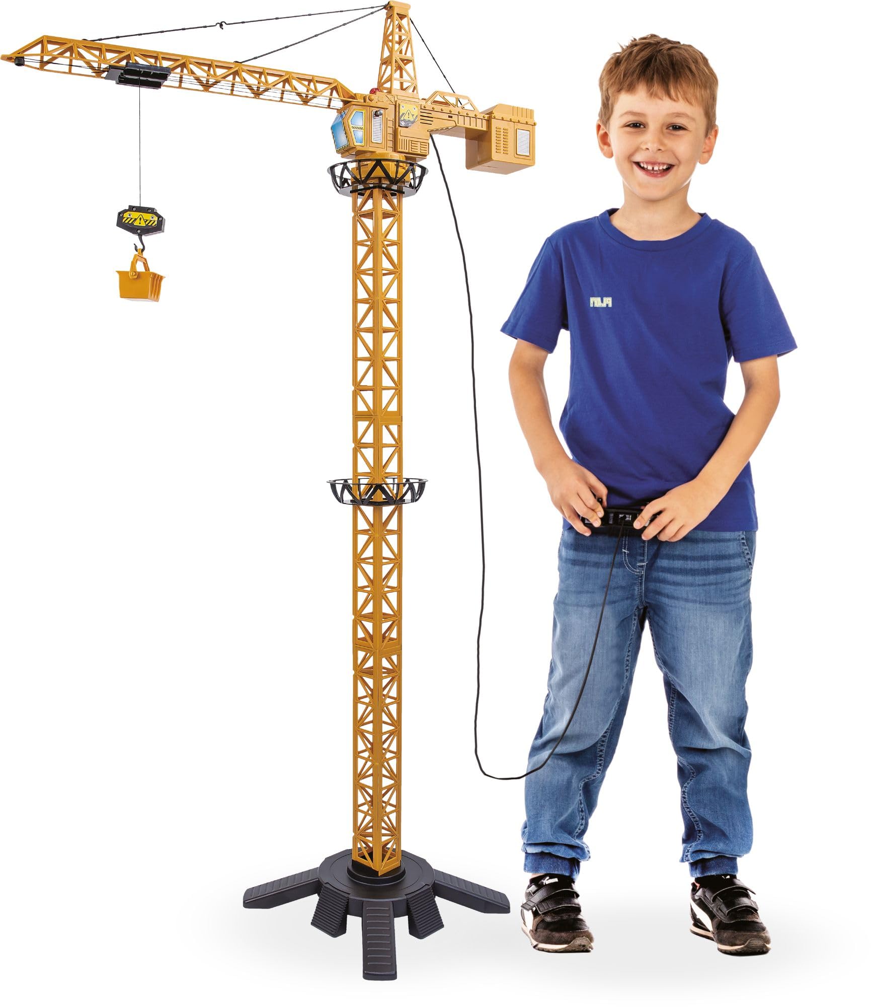 Racer - Gru per sterzo radiocomandato, 126 cm