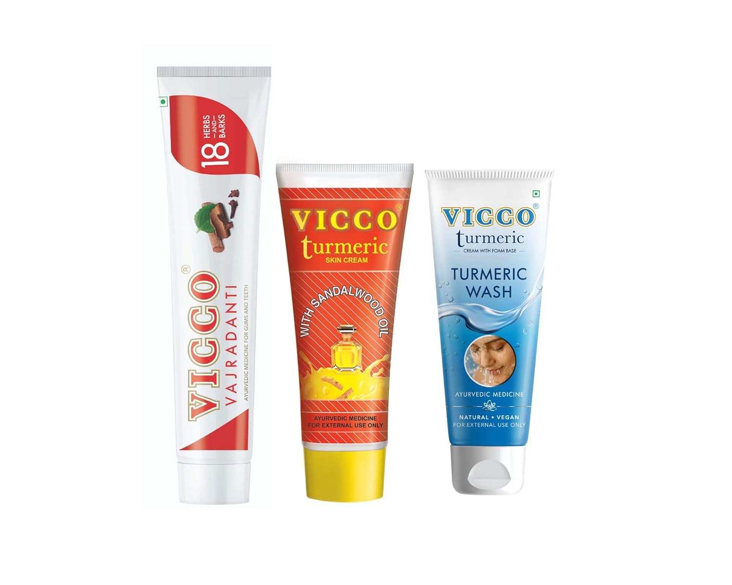 Vicco Mera Health Pack 1 Vicco Vajradanti Paste Regular Flavour (200g