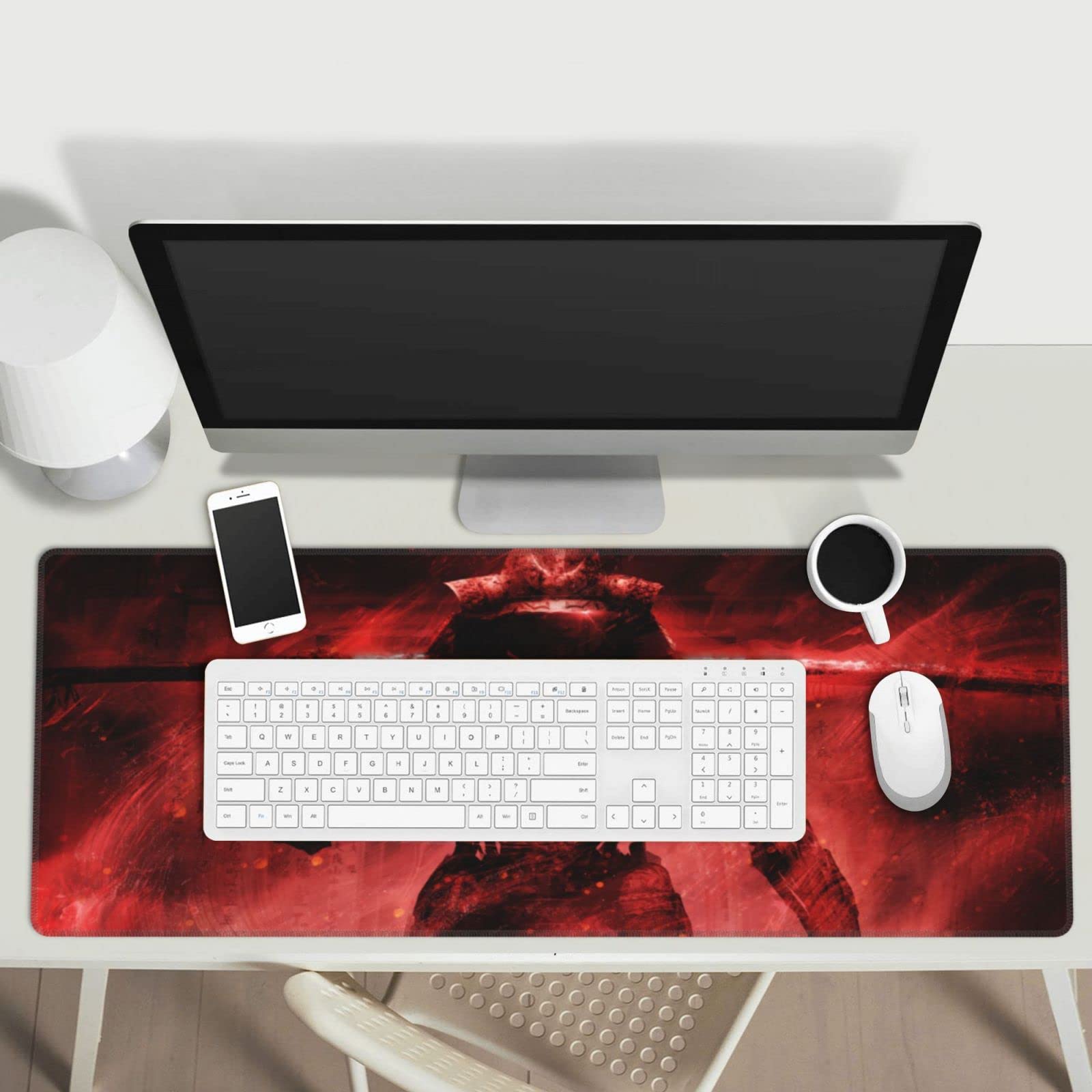 Amazon.com: Japanese Samurai Red and Black Katana Bushido Gaming