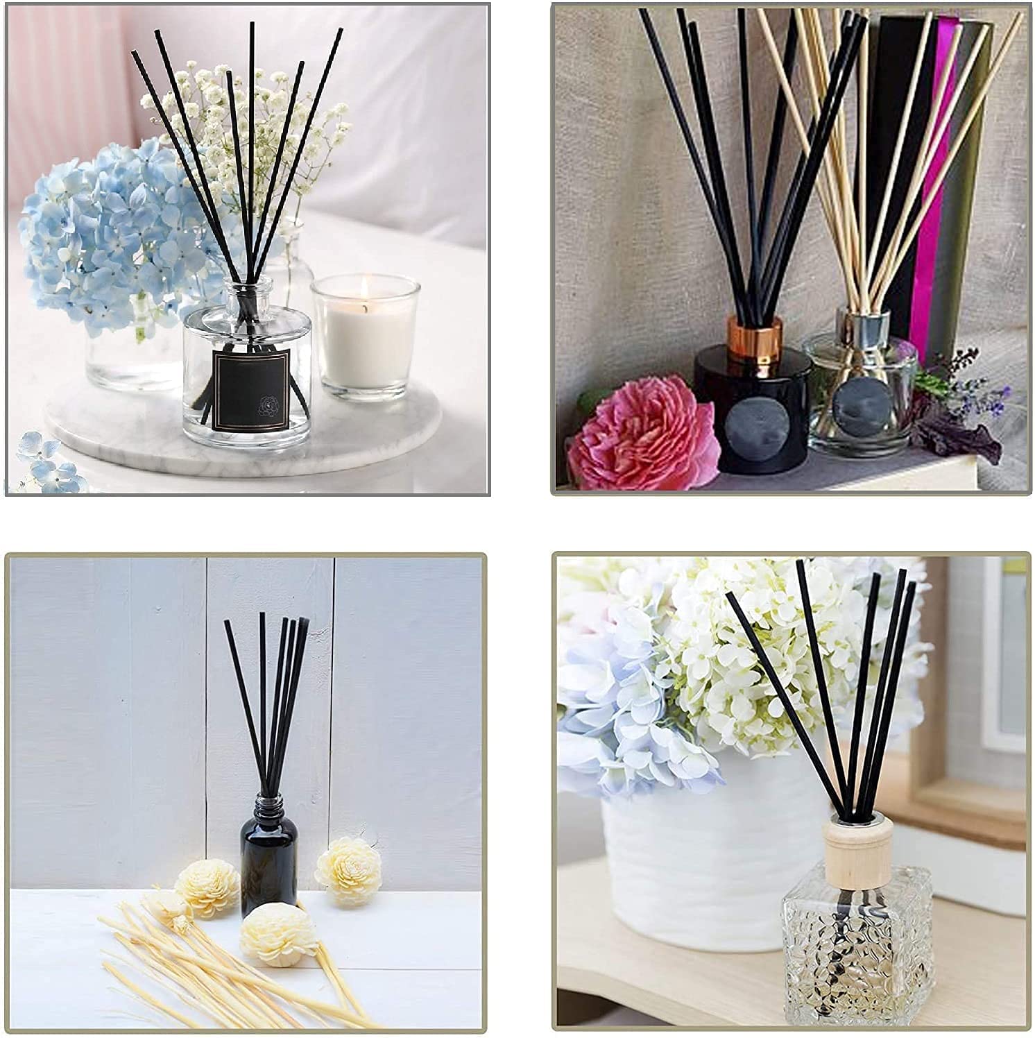 Luxe Geurstokjes – 25cm – Set van 25 | Diffuser Navulling