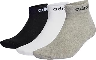 adidas Unisex Adult T LIN ANKLE 3P socks (pack of 3)