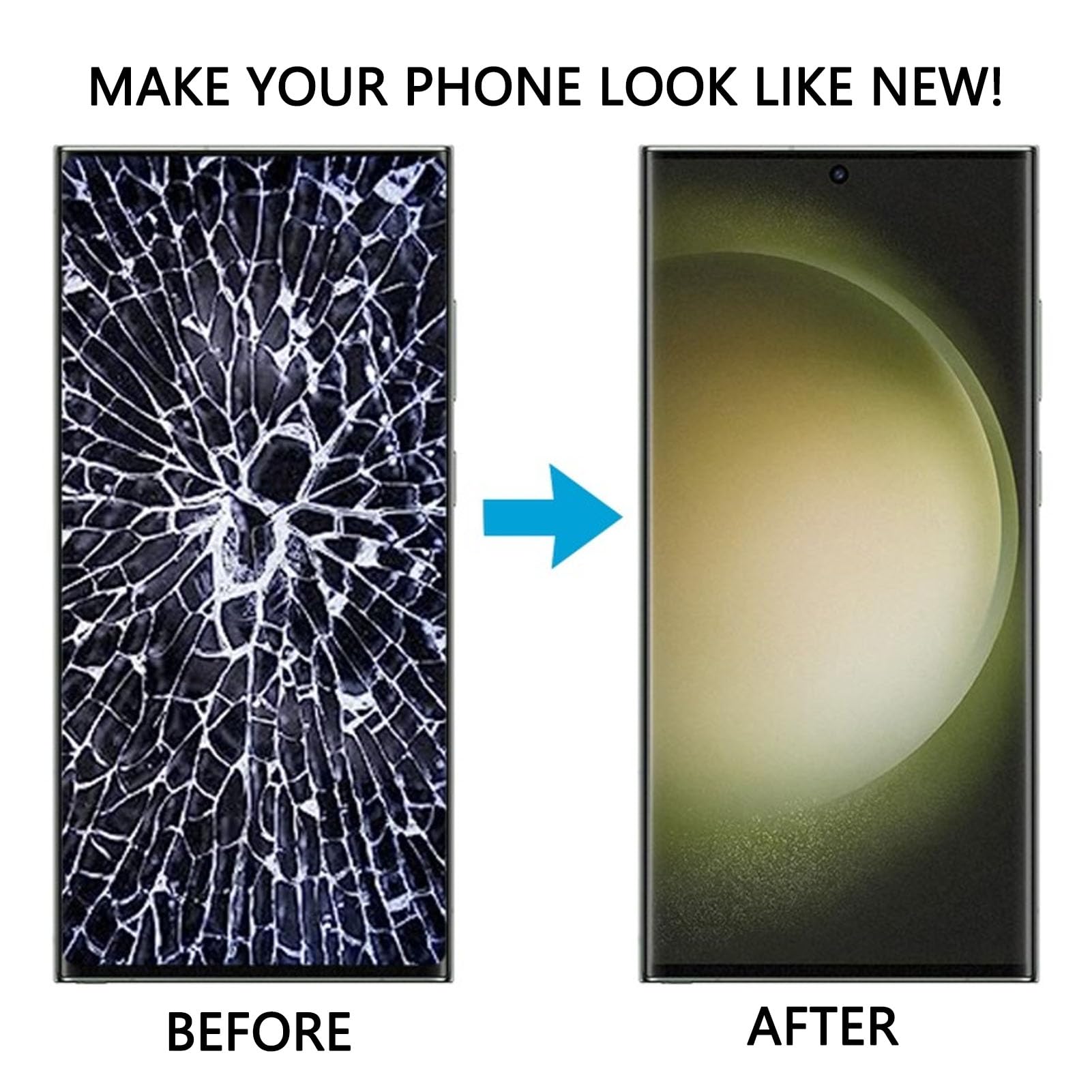 Sostituzione Schermo Telefono OLED Ultra Trasparente Touch Digitizer Assembly per S23 Ultra 5G SM S918U Versione USA