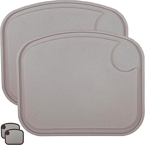 Two Peas Juego de 2 platos para niños o niños pequeños y tabla de cortar irrompible paja de trigo juegos de vajilla como platos reutilizables