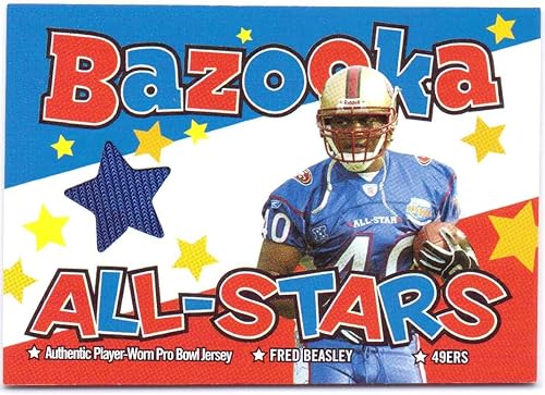 Fred Beasley 2004 Topps Bazooka All-Stars Pro Bowl Worn Jersey #BAS-FB - San Francisco 49ers
