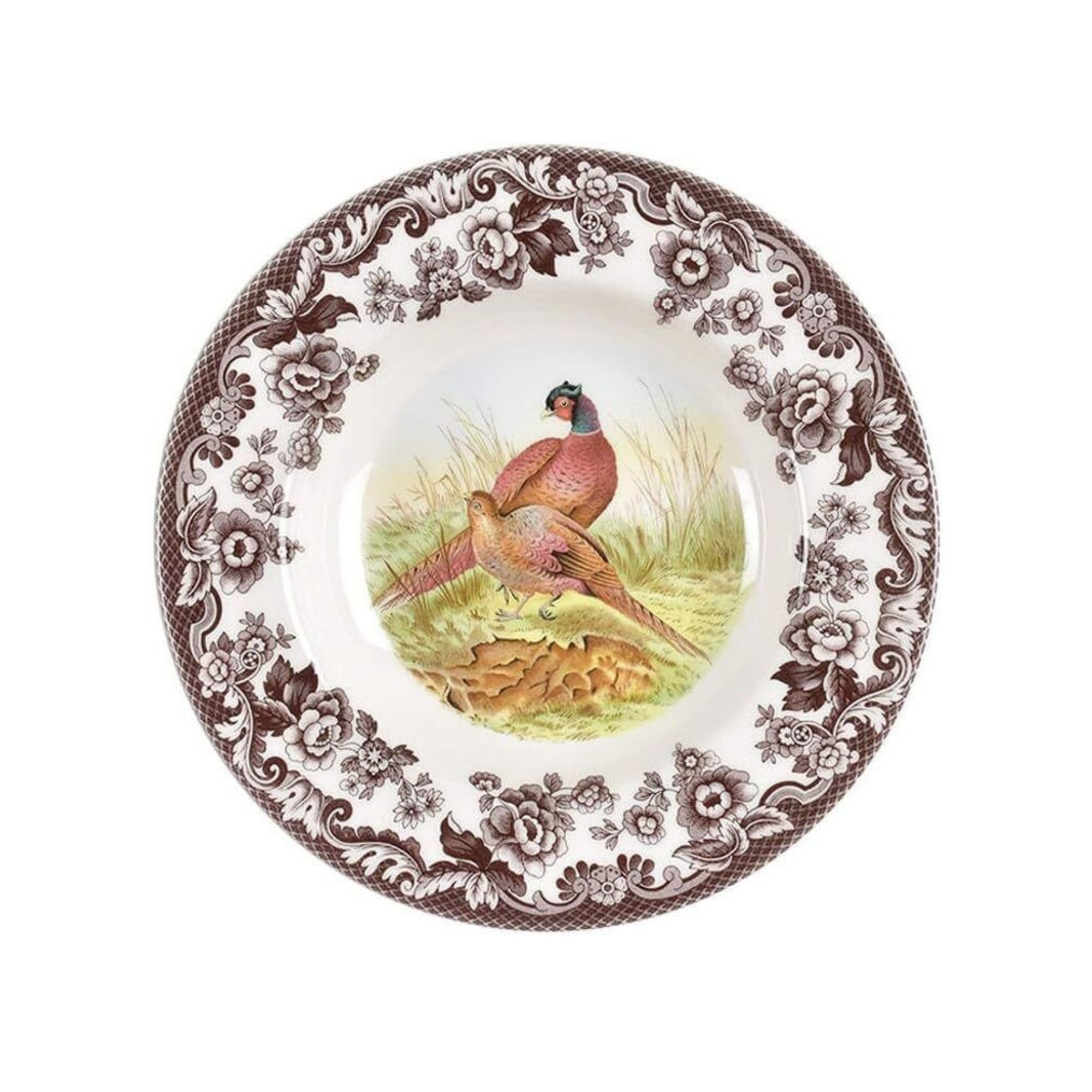 【未使用品アンティーク】Spode York Minster Plate 限定版 Amazon.com | Spode Woodland Pheasant 9