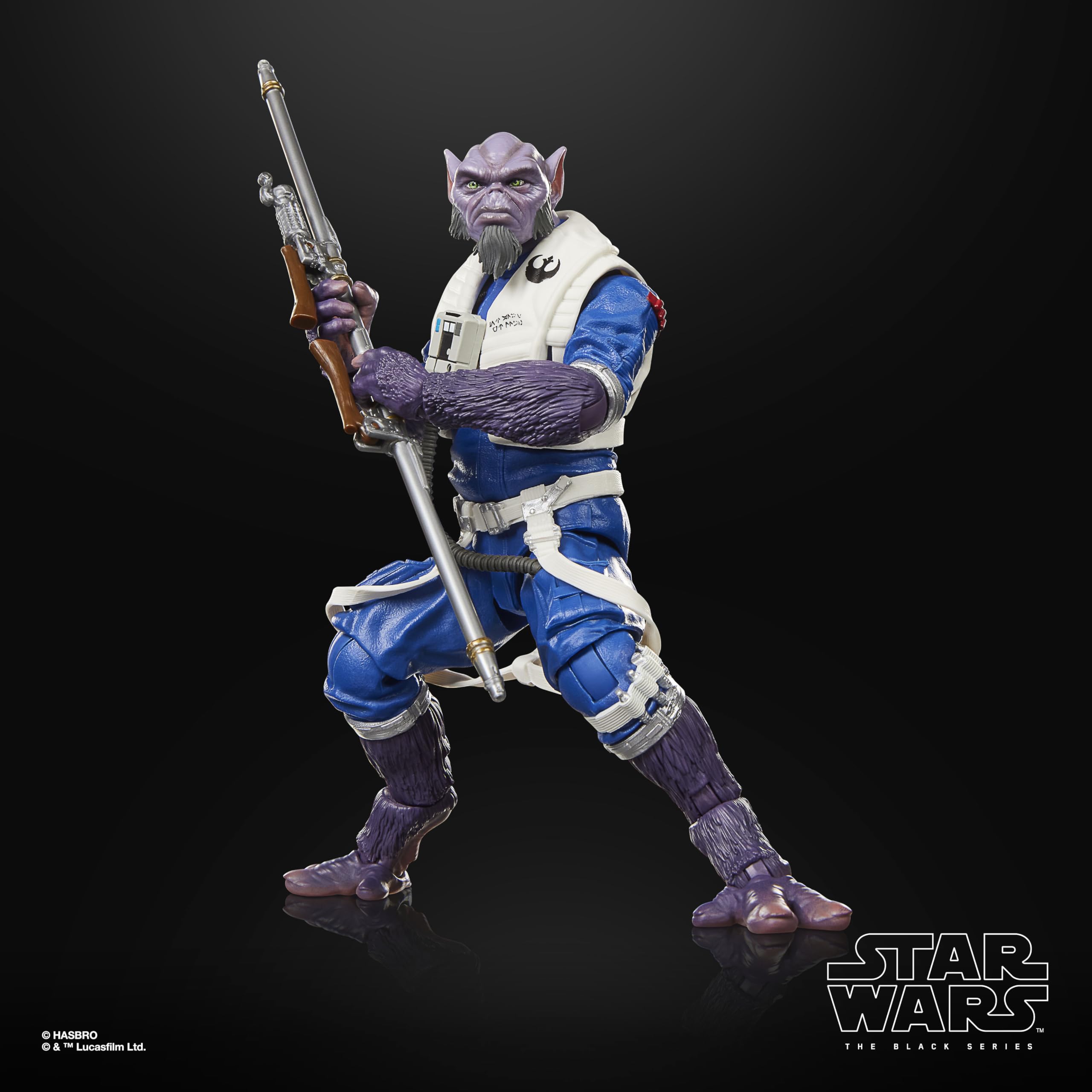 Star Wars The Black Series, Garazeb “Zeb” Orrelios, The Mandalorian & Grogu, Figura Premium Coleccionable de 15 cm