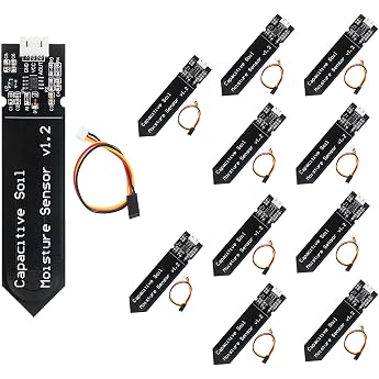 Capacitive Soil Moisture Sensor Corrosion Resistant For Arduino Moisture Detection
