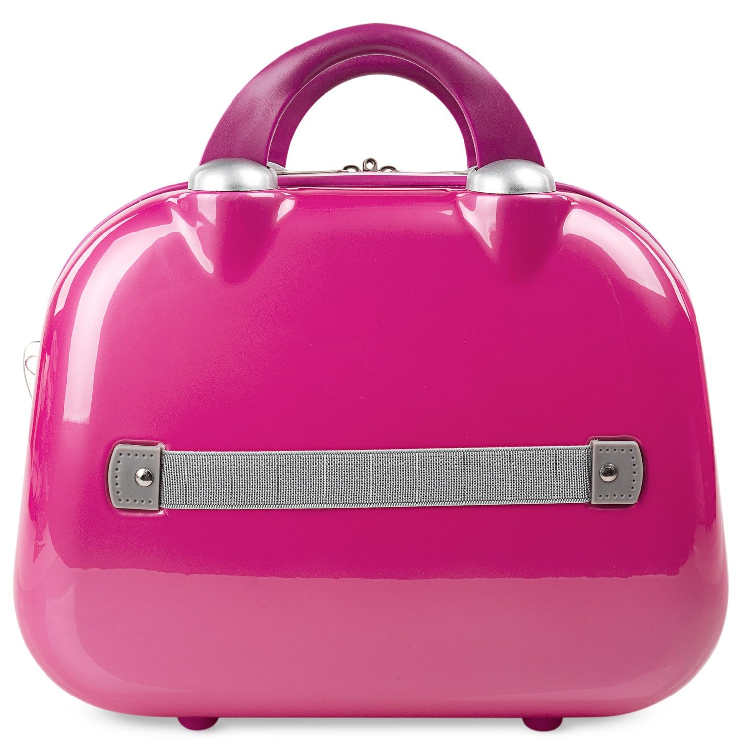 ITACA - Kosmetikkoffer Hartschale Groß, Beautycase Damen, Trolley & Handgepäck Koffer: Beauty Case Hartschale, Kosmetik Koffer, Kosmetiktasche Groß - Ideal für Reisen!, Fuchsia