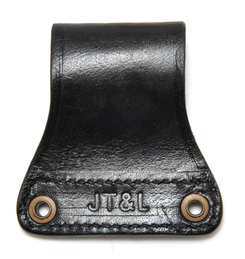 Black Leather Universal Wire Hanger Belt Adapter
