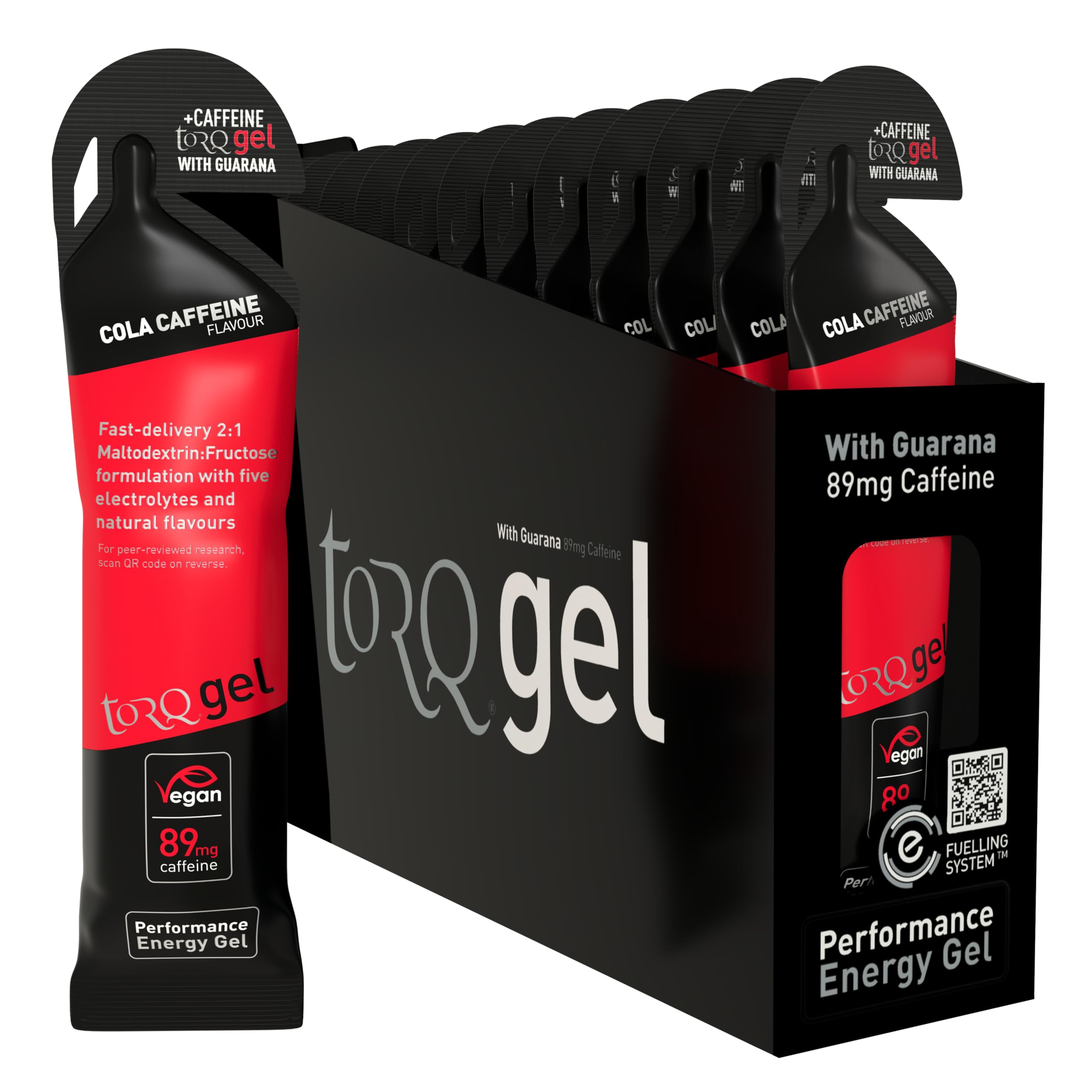 Gel Cola Caffeine Box 15-Pack -