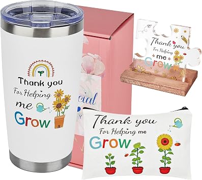 TOONGEEN Teacher Gifts for Women, 20oz Travel Mug for Teacher from Students