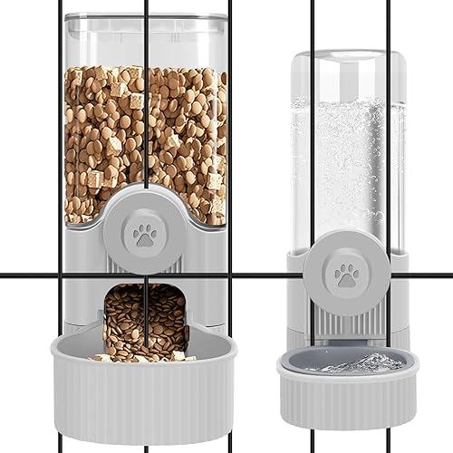 Perro Gato Conejo Alimentación Dispensador de Agua Automático Colgante Alimentador para mascotas