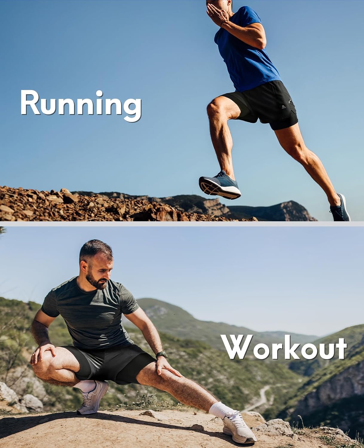 Haimont Shorts de corrida masculino 2 em 1 7,6 cm, short esportivo leve de secagem rápida para academia com forro e bolsos com zíper em promoção! Veja a oferta e mais achadinhos de Shorts & Bermudas 6 Hoje é o melhor dia para comprar Haimont Shorts de corrida masculino 2 em 1 7,6 cm, short esportivo leve de secagem rápida para academia com forro e bolsos com zíper com aquele preço maroto! Promoção! Aproveite a oferta! 6