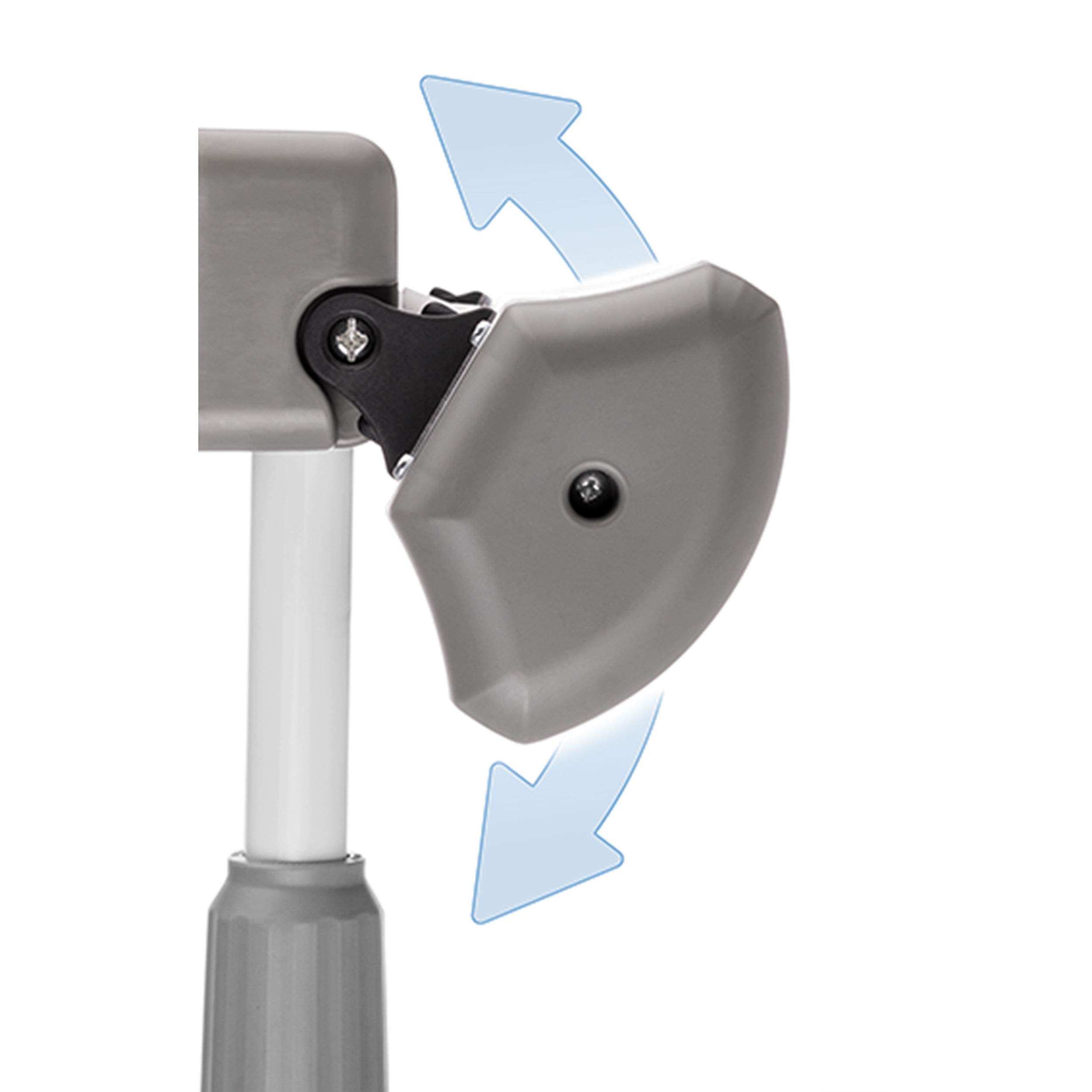 Reer EasyHeat Flex fasciatoio riscaldatore radiante con supporto lampada riscaldante per bambini design compatto 1 pezzo (1 confezione) bianco, 230V/500W