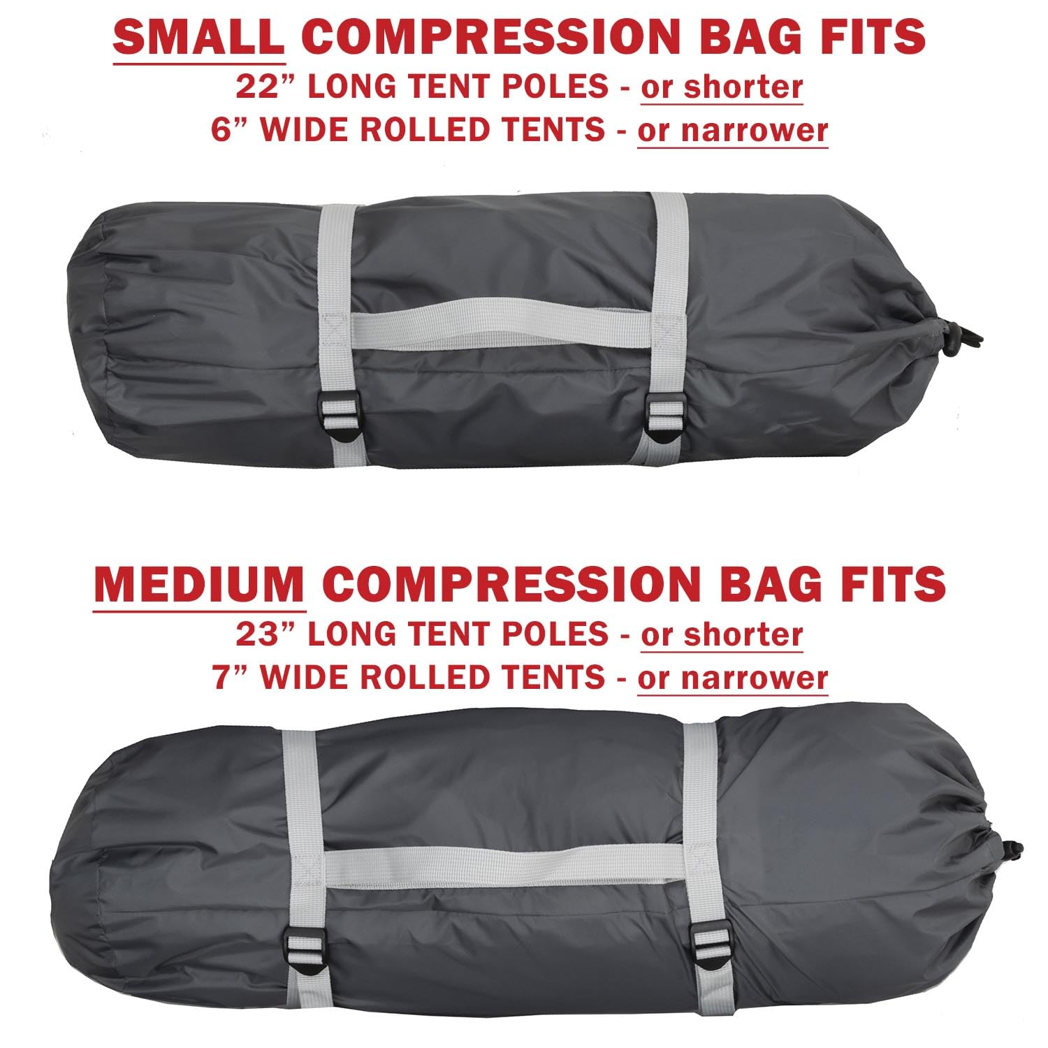 ALPS Mountaineering Compression Tent Bag, Small