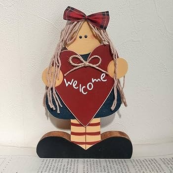 【手描き】カントリー　トールペイント　額 Amazon.co.jp: カントリードール トールペイント作品 カントリー雑貨