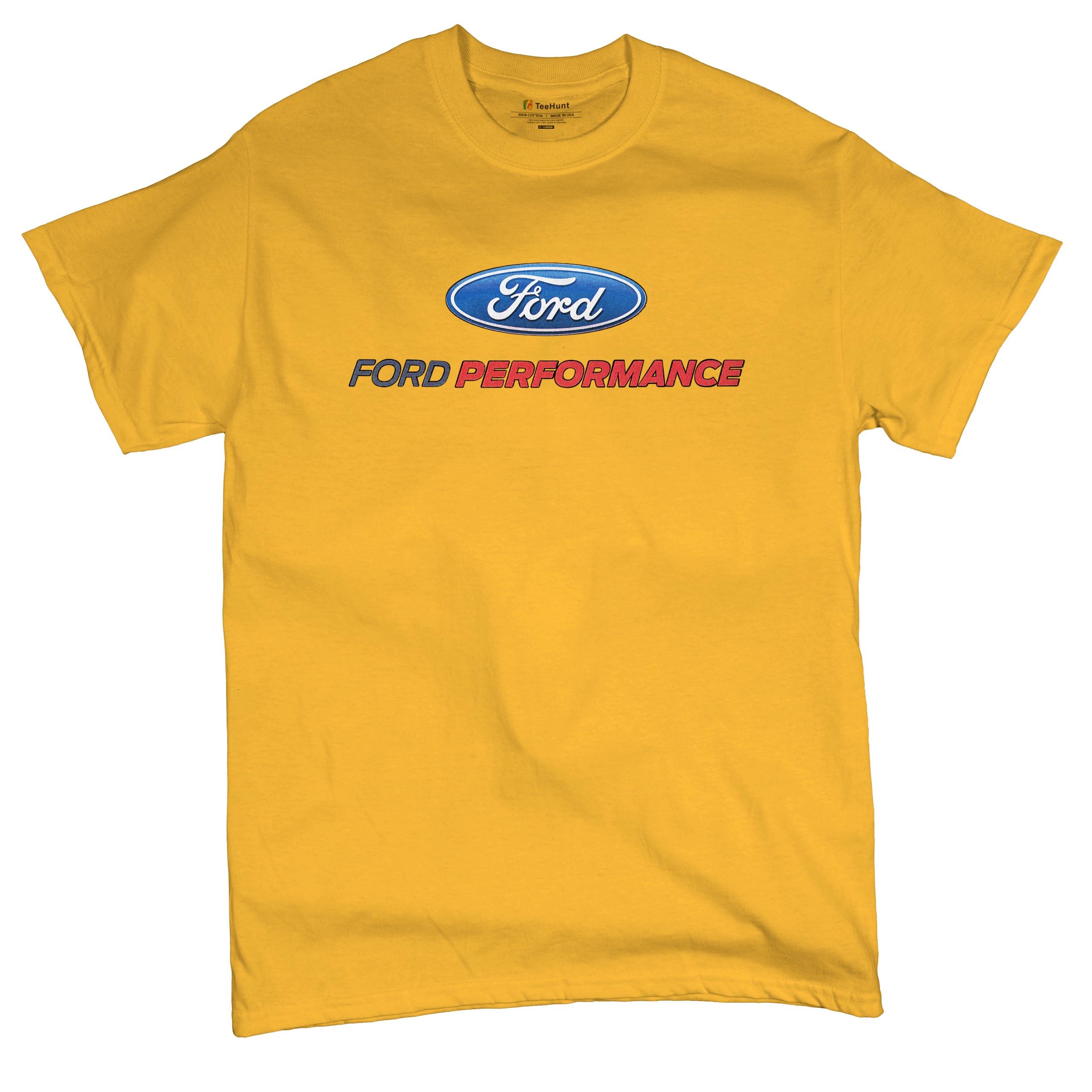 Ford Performance T-Shirt Ford Mustang GT ST Racing Tee Shirt
