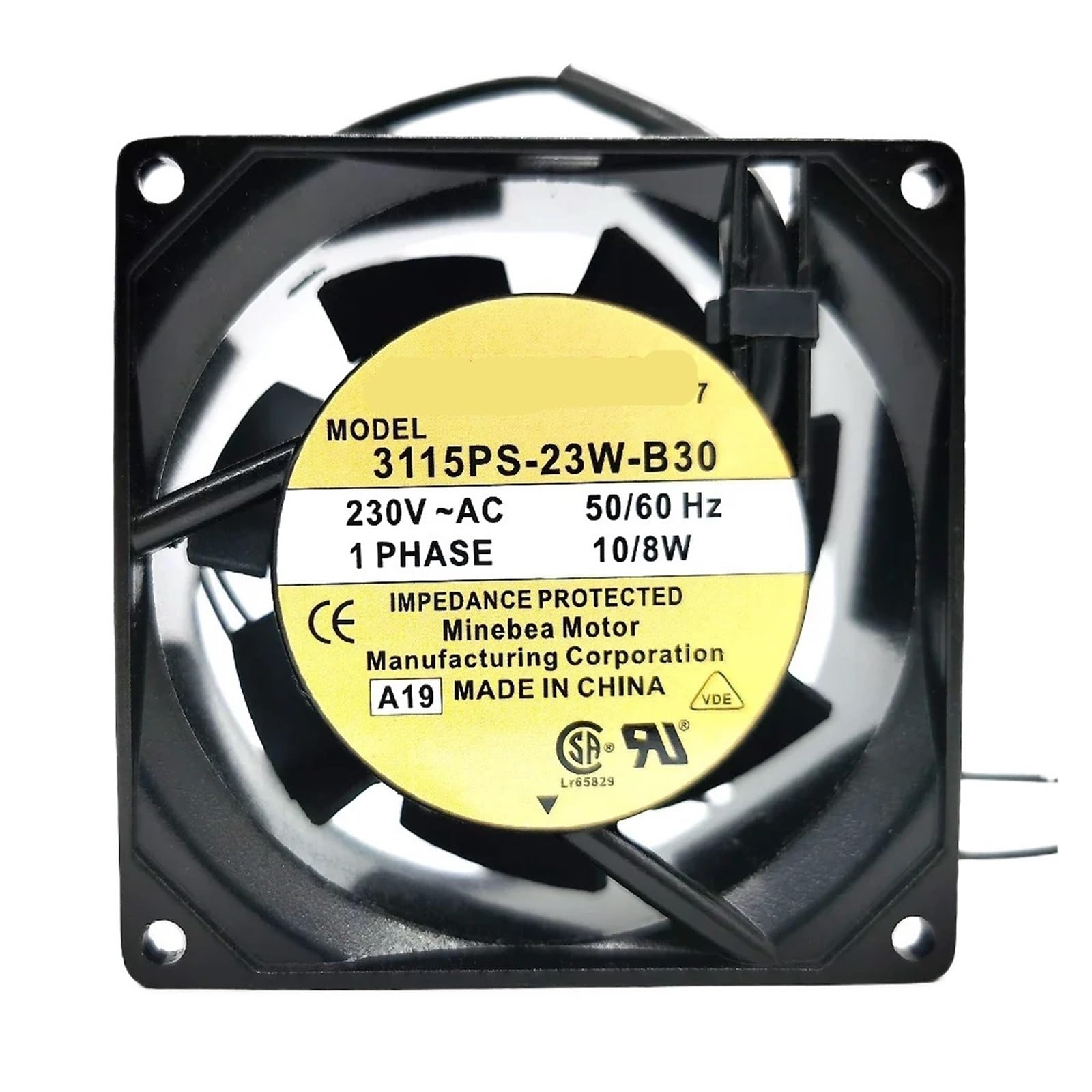 KNIUWMBMH 8038 230V 3115PS-23W-B30 8cm Cooling Fan 80 * 80 * 38mm