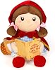 Cuddle Barn - Lil Red Storyteller | Red Riding Hood Soft Plush Storytelling Doll - Stuffed Toy Plays Fairy Tale with Music - Moves and Sways, 10 inches