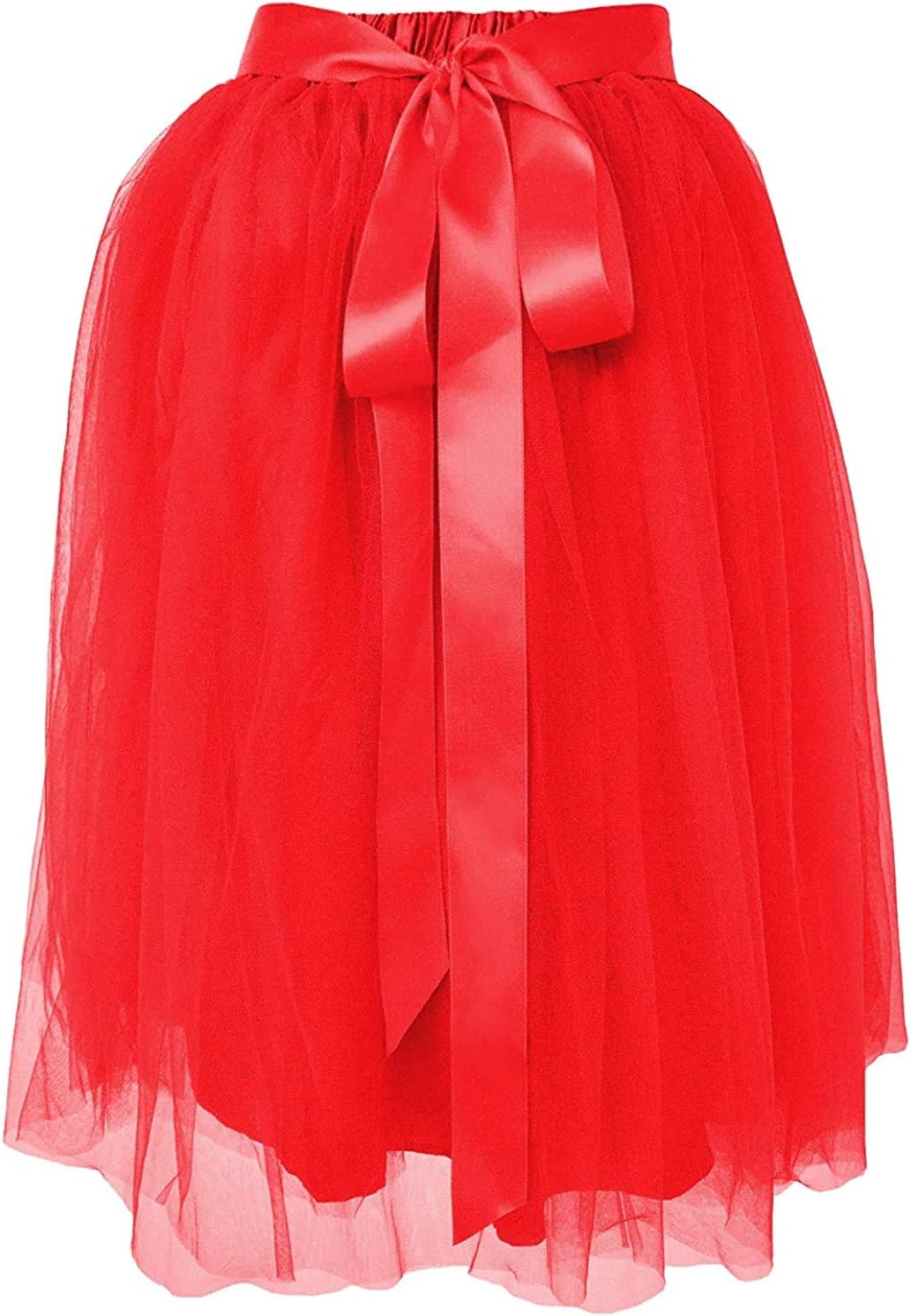 adidas red tulle skirt